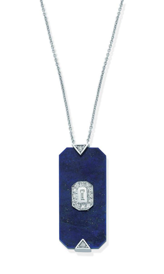DEEPSEA LAPIS LAZULI BAGUETTE NECKLACE