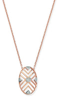GEOMETRIA OVAL NECKLACE