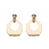 LUNA LUCE GOLD & DIAMOND EARRINGS