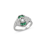 PARIS MINI EMERALD RING